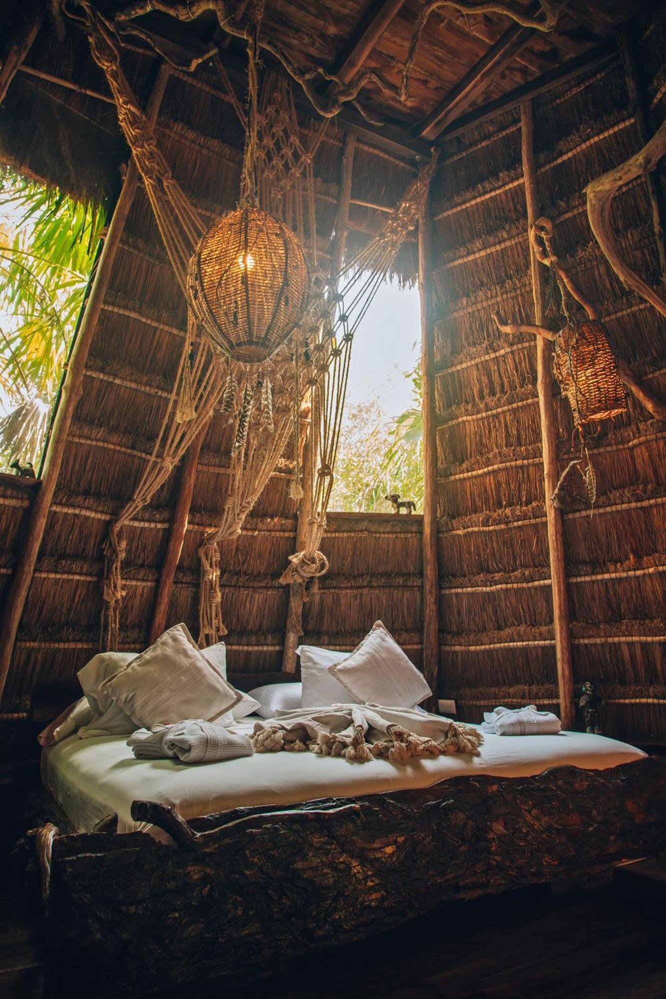 Ikal Tulum Hotel 외부 사진 The interior of a spa at the resort